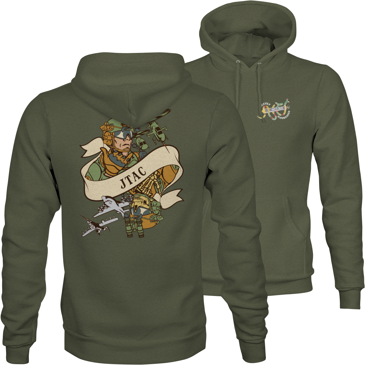 JTAC Death Card Hoodie