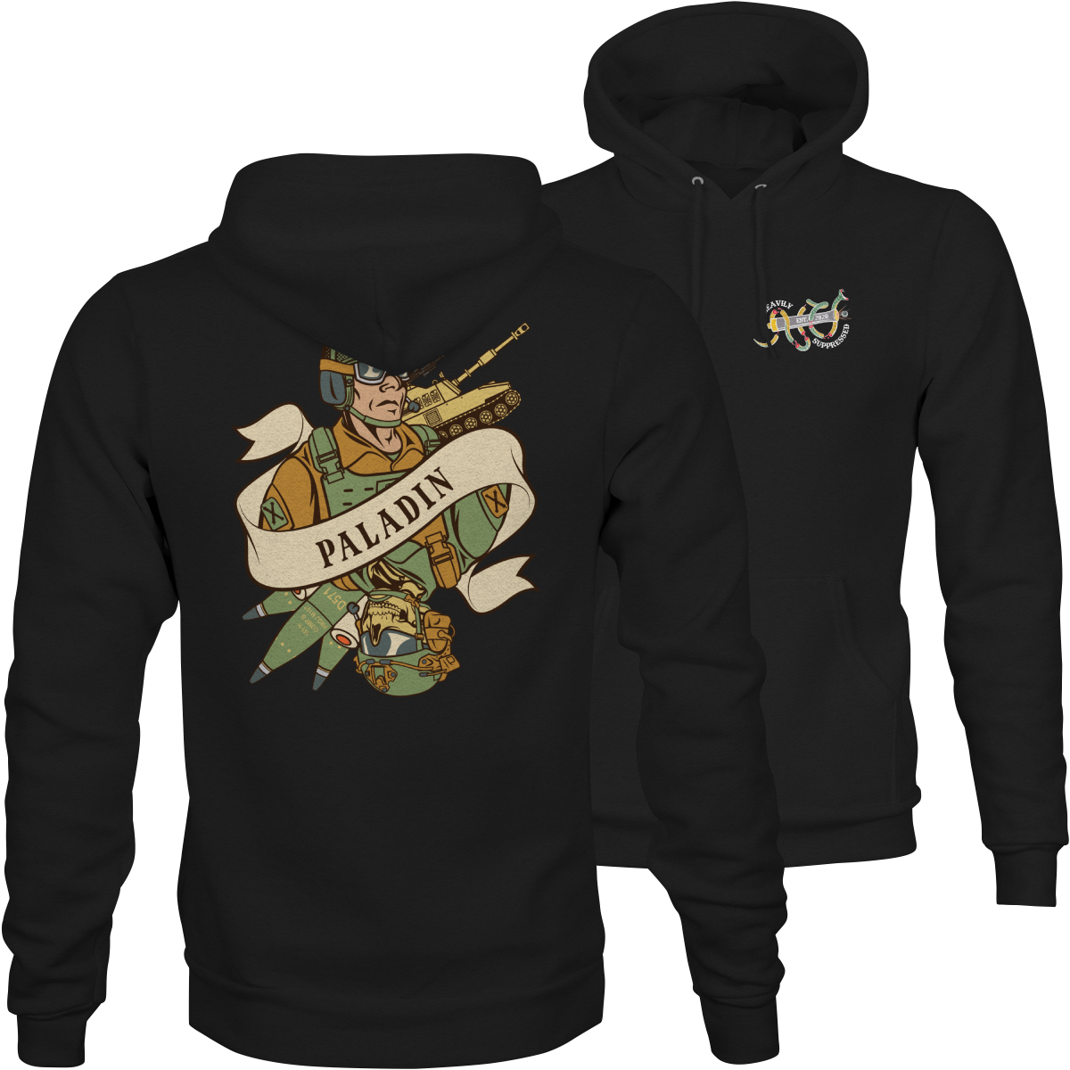 Paladin Death Card Hoodie