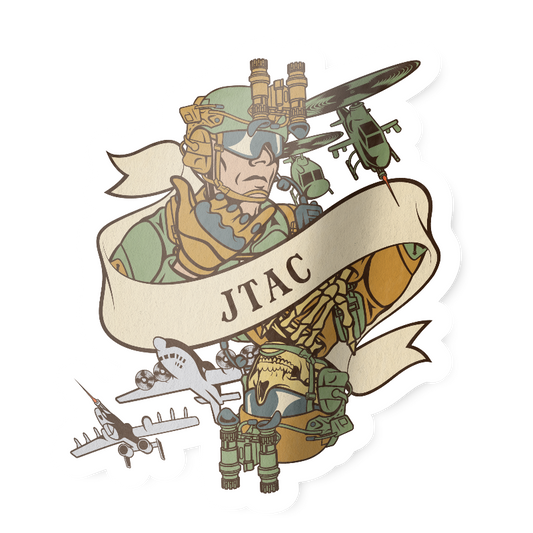 JTAC Death Card Sticker