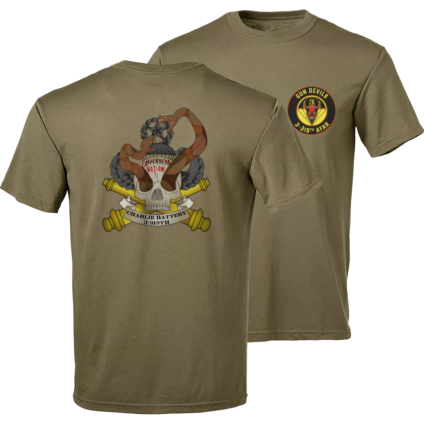 Charlie Battery 3-319 AFAR Tee