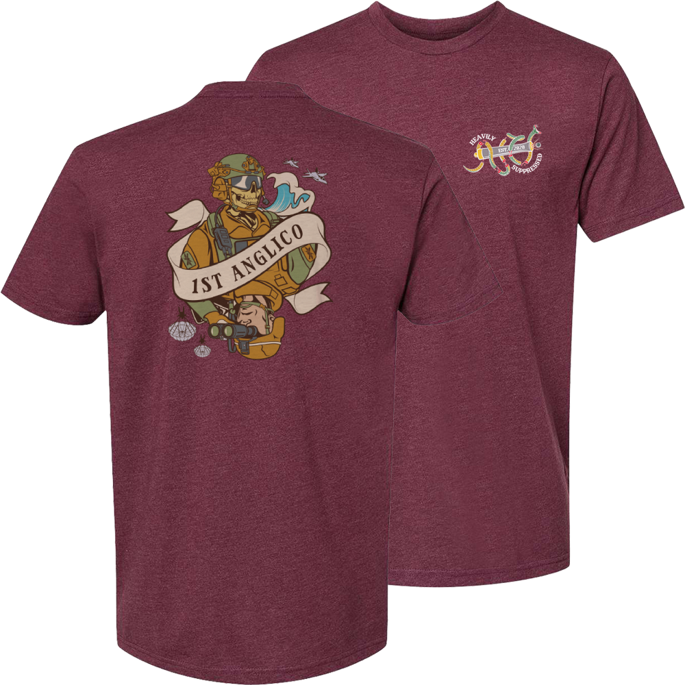 1st ANGLICO Death Card Tee
