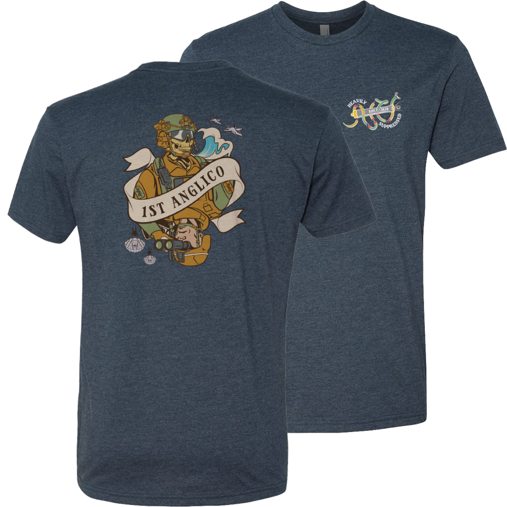 1st ANGLICO Death Card Tee
