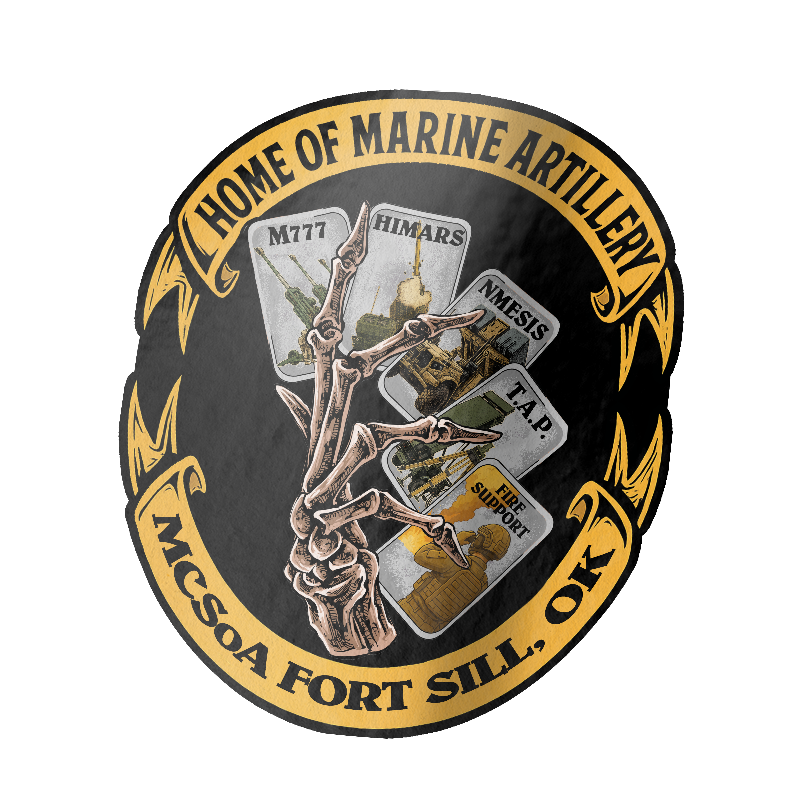 School of Artillery Sticker