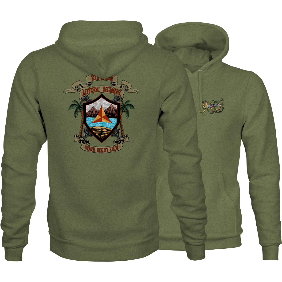 12th MLR "Thunder and Steel" - Hoodie