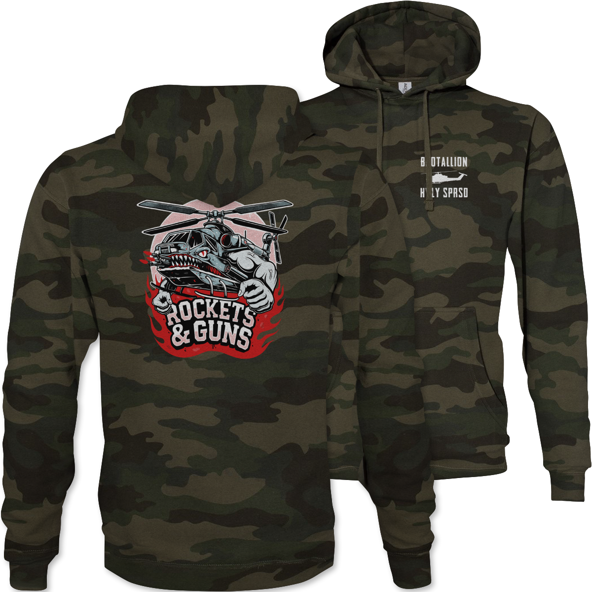 Rockets & Guns (Brotallion Collab) Hoodie