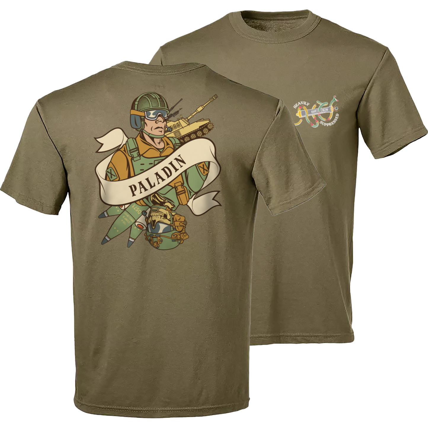 Paladin Death Card Tee