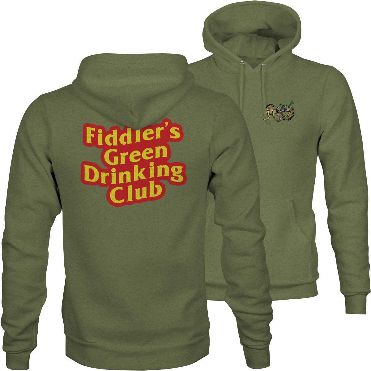 Fiddler's Green Drinking Club - Hoodie