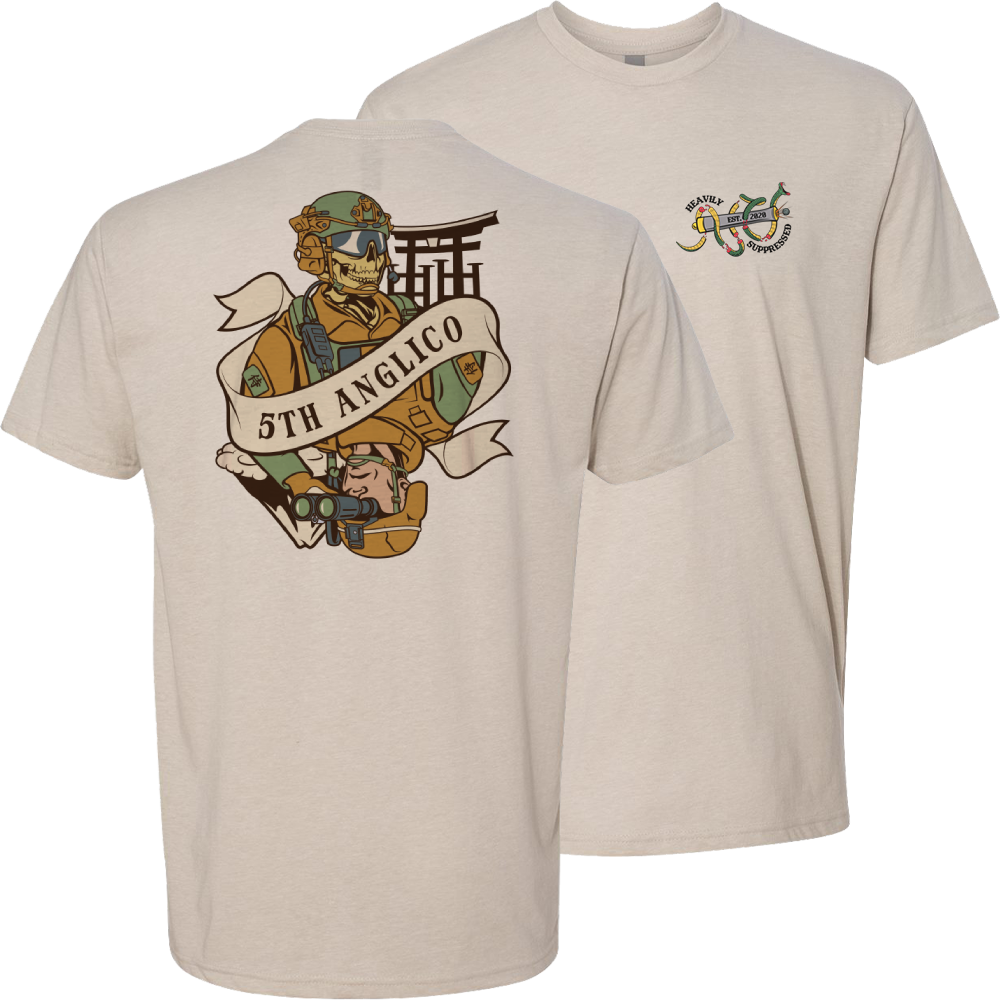 5th ANGLICO Death Card Tee