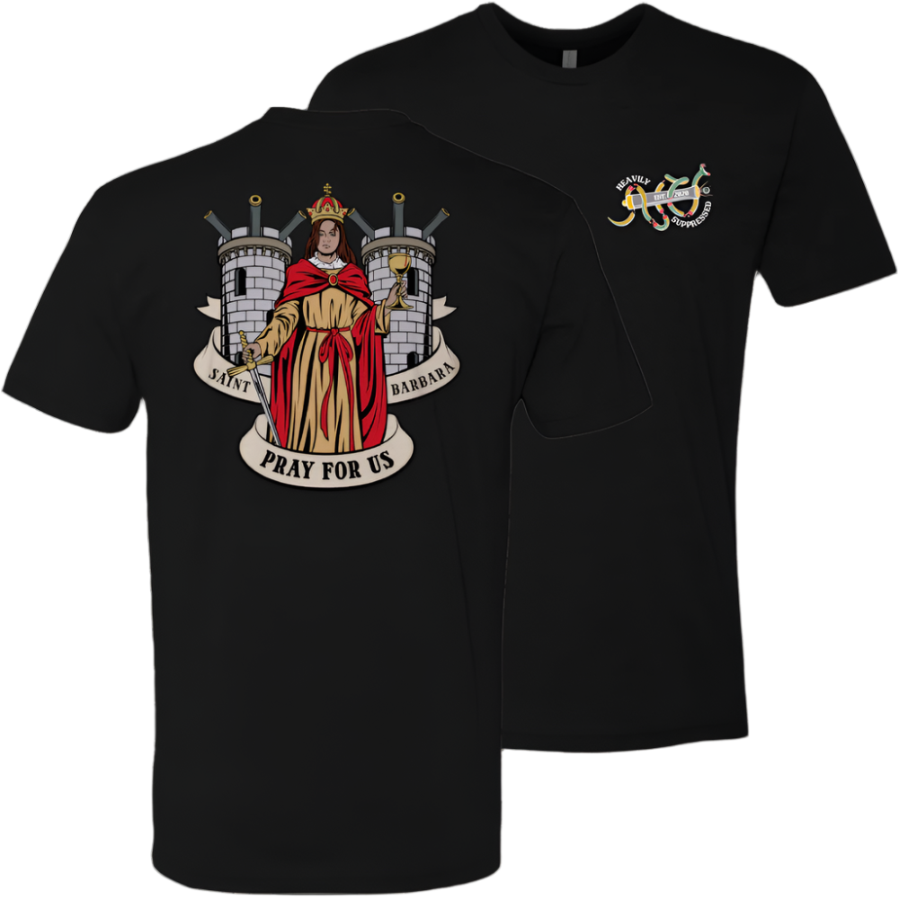 Saint Barbara Death Card Tee