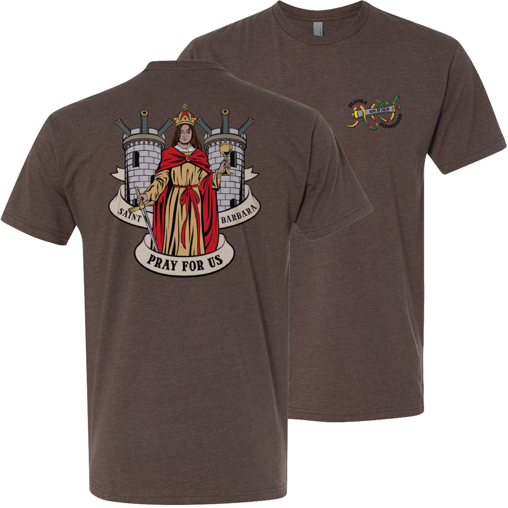 Saint Barbara Death Card Tee