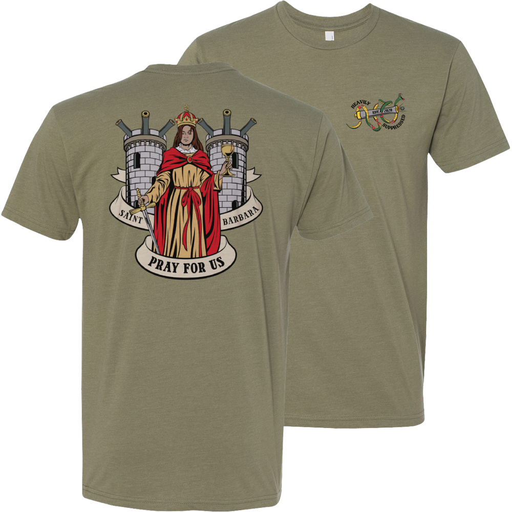Saint Barbara Death Card Tee