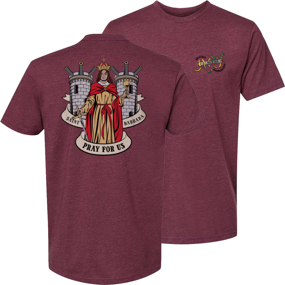 Saint Barbara Death Card Tee