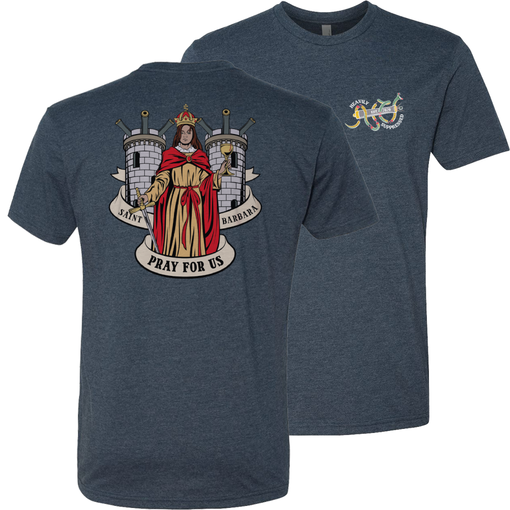 Saint Barbara Death Card Tee