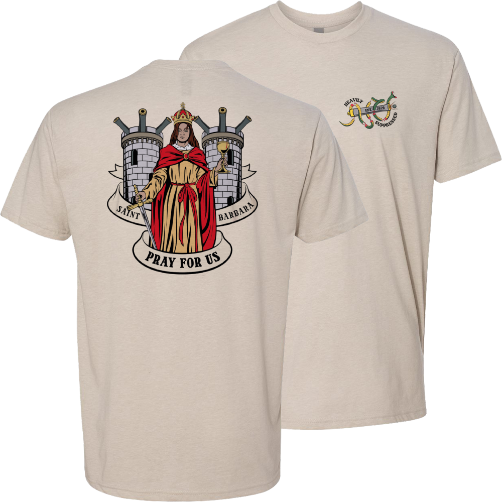 Saint Barbara Death Card Tee