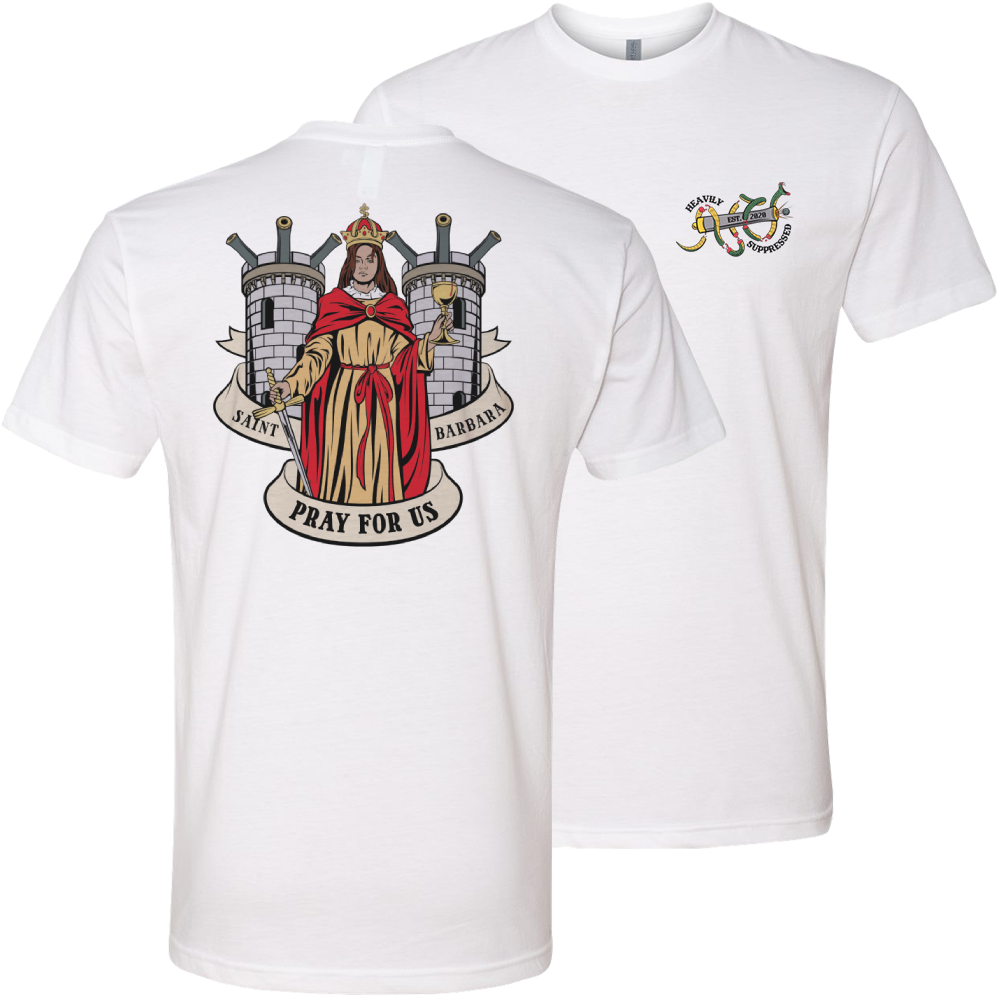 Saint Barbara Death Card Tee