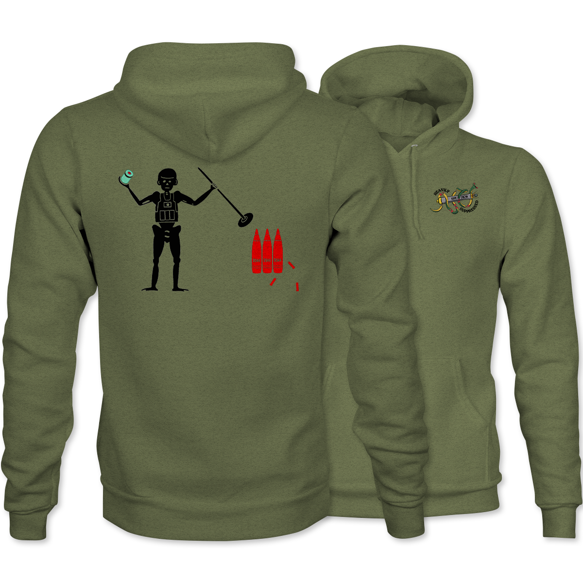 Blackbeard's Battery Hoodie