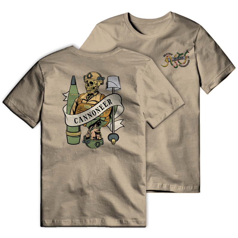 Cannoneer Death Card Tee