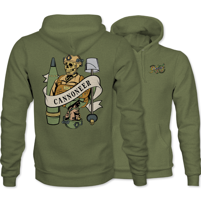 Cannoneer Death Card Hoodie