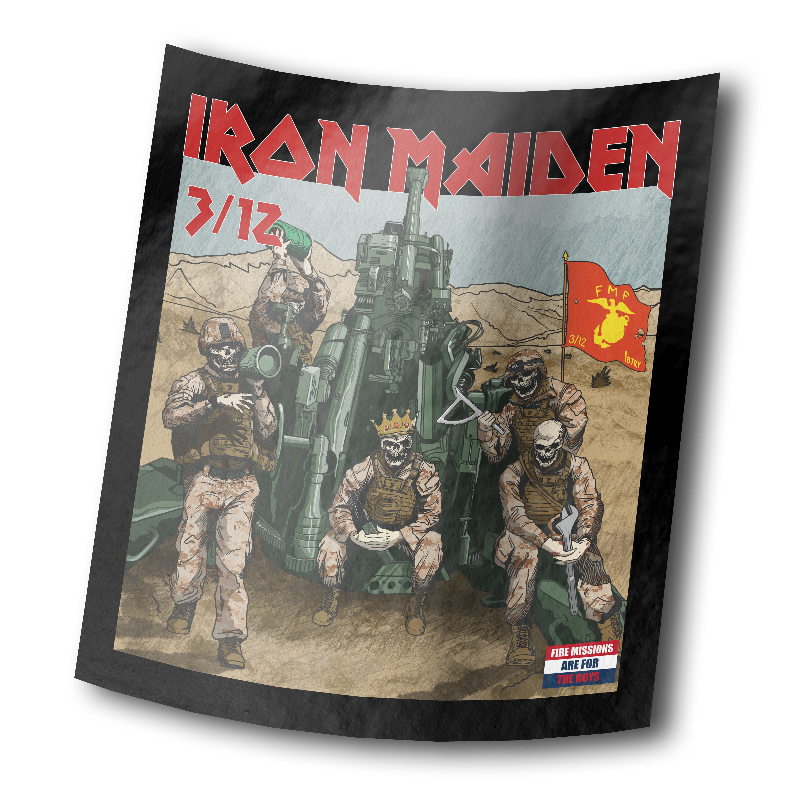 Iron Maiden 3/12 "Farewell Tour" Sticker