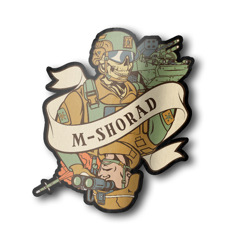 M-SHORAD Death Card Sticker