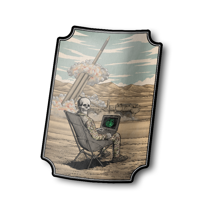 THAAD Lawn Chair Sticker