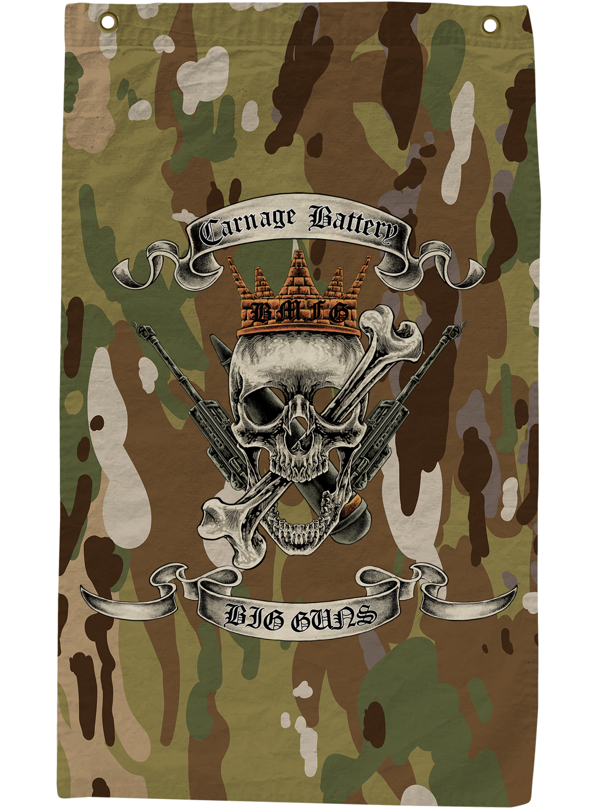 Carnage Battery Flag