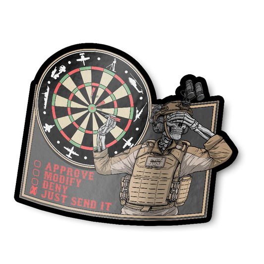 Just Send It Sticker