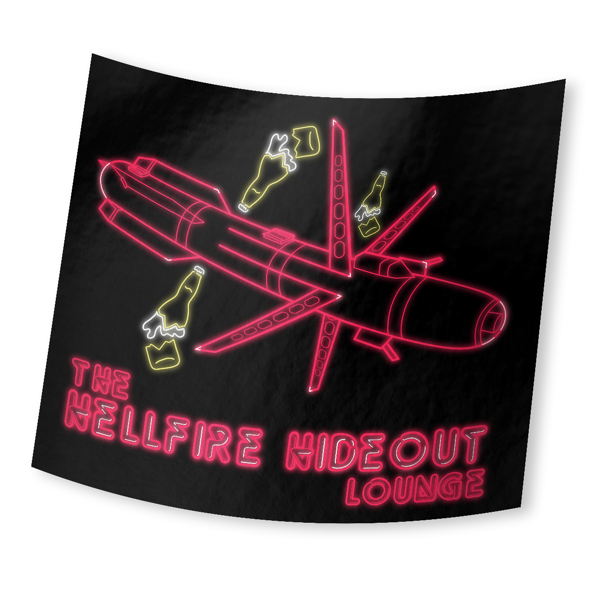 Hellfire Lounge Sticker