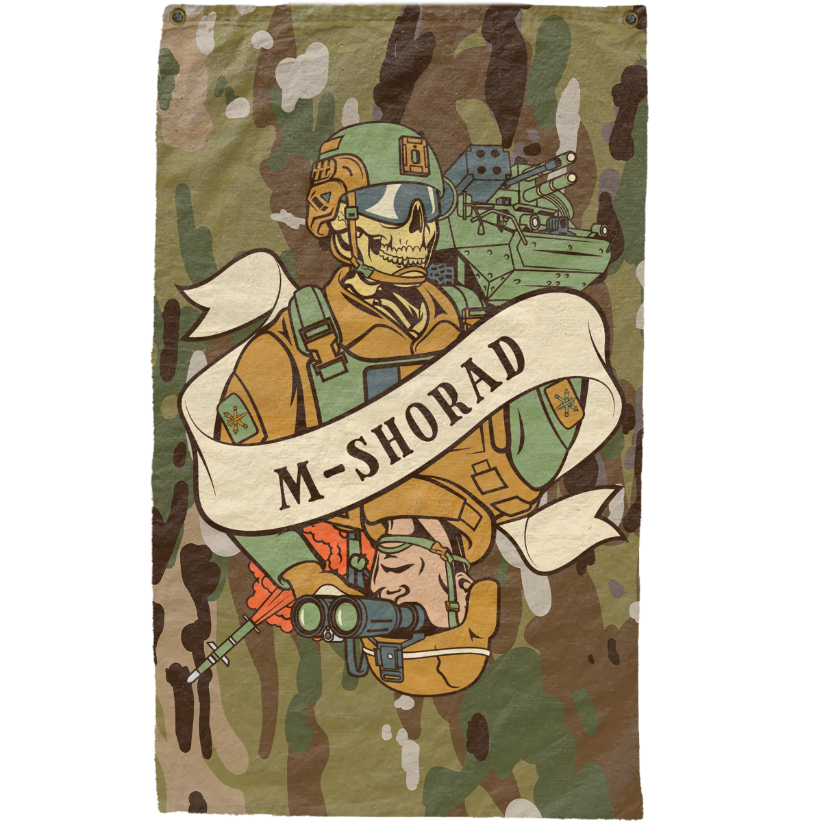 M-SHORAD Death Card Flag