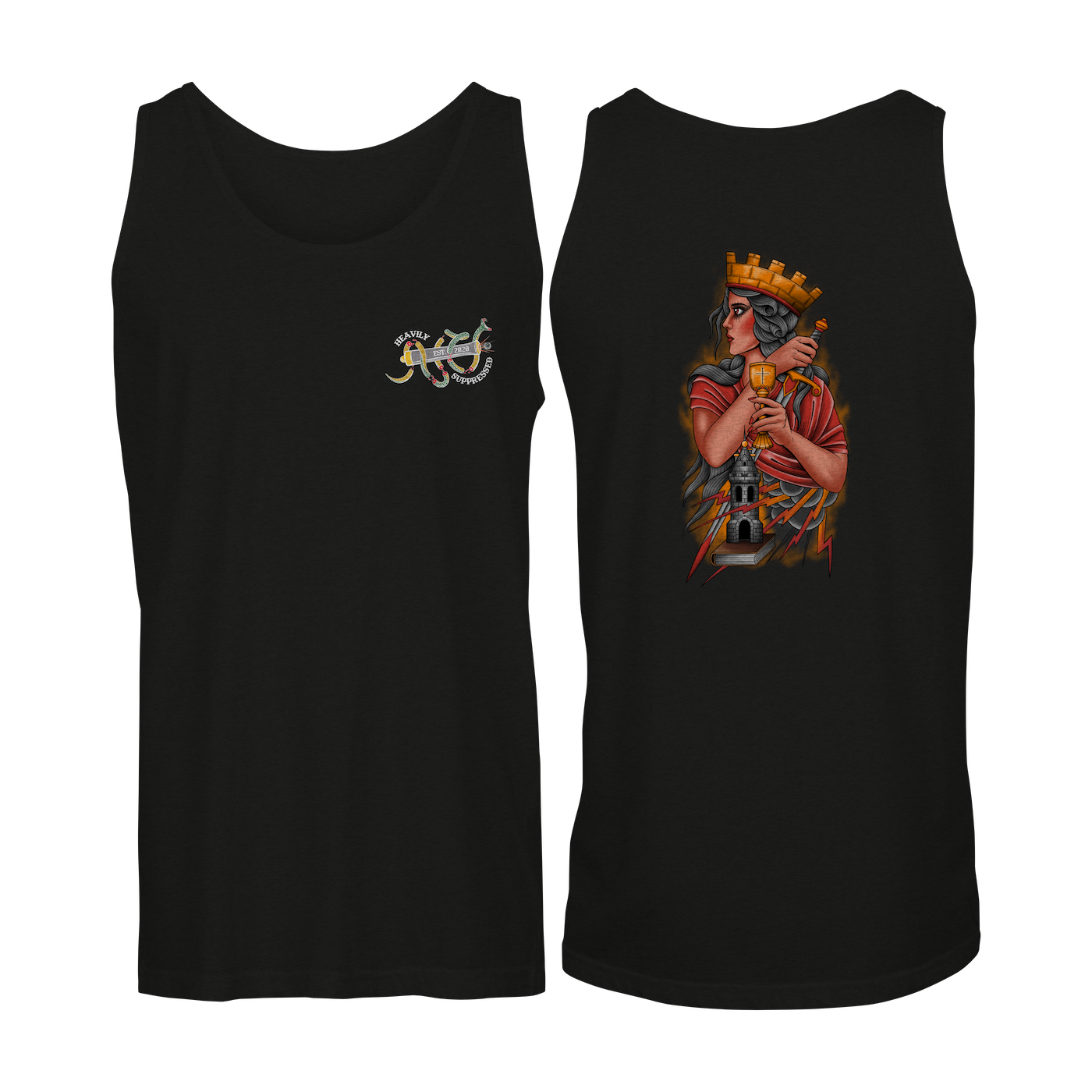 Patron Saint - Tank Top – Heavily Suppressed Patron Saint - Tank Top – Heavily Suppressed
