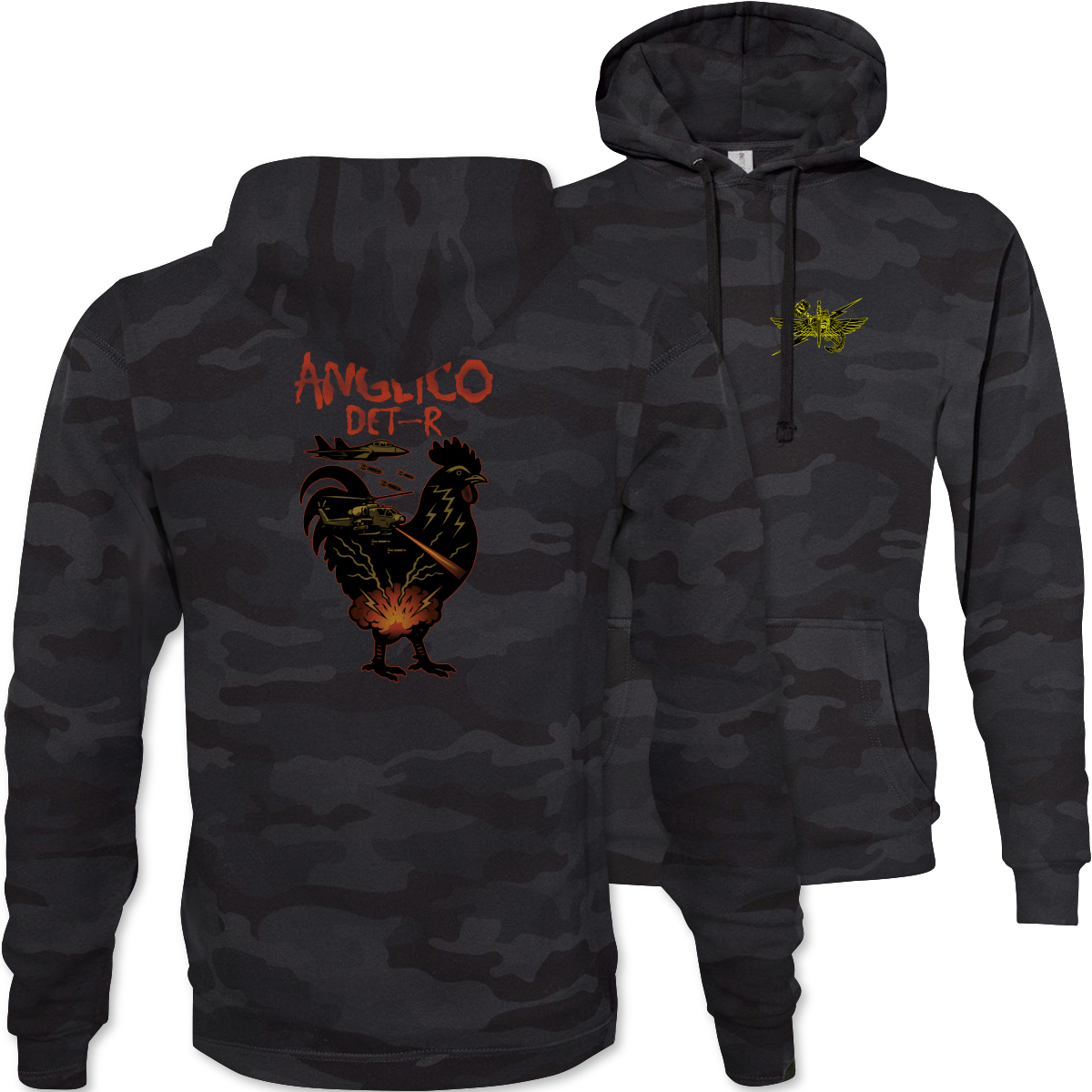 ANGLICO DET-R Camouflage Hoodie