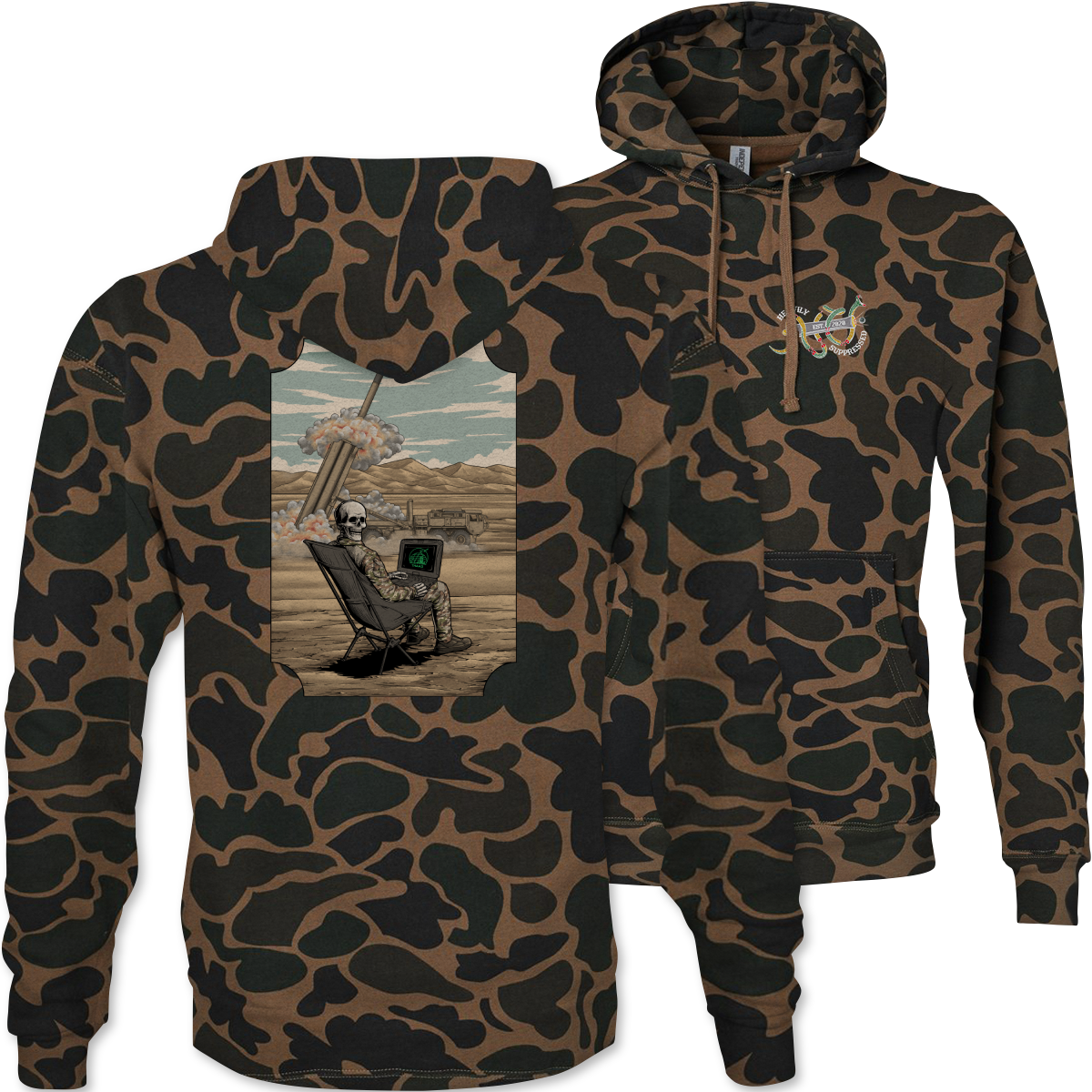 THAAD Lawn Chair Camouflage Hoodie
