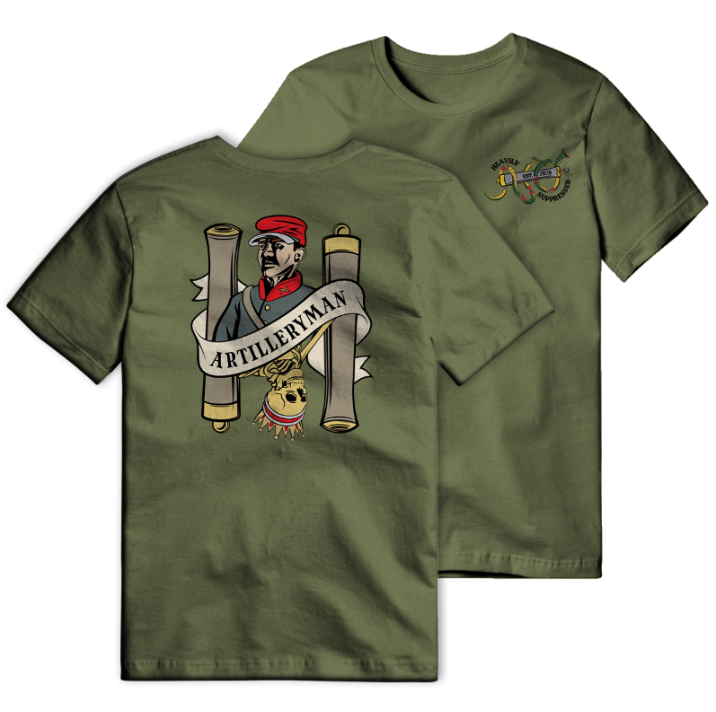 Artilleryman Death Card Tee