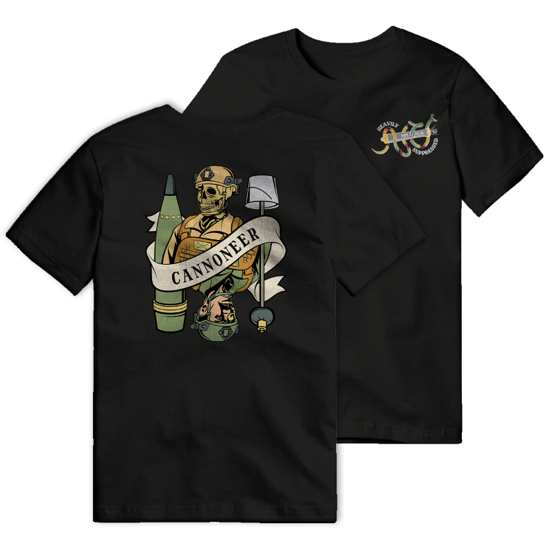 Cannoneer Death Card Tee