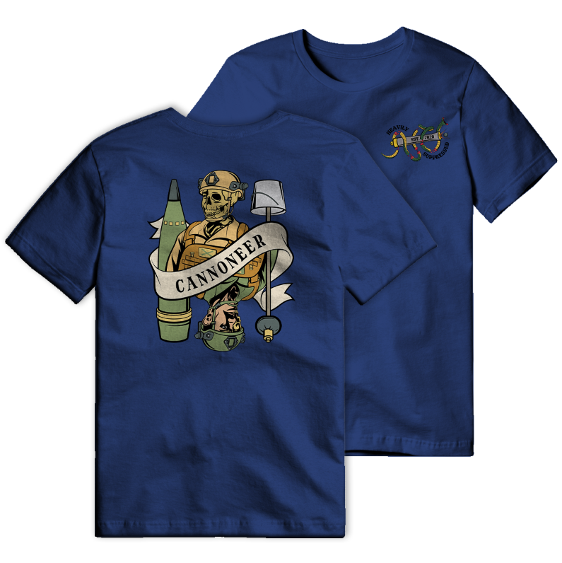 Cannoneer Death Card Tee