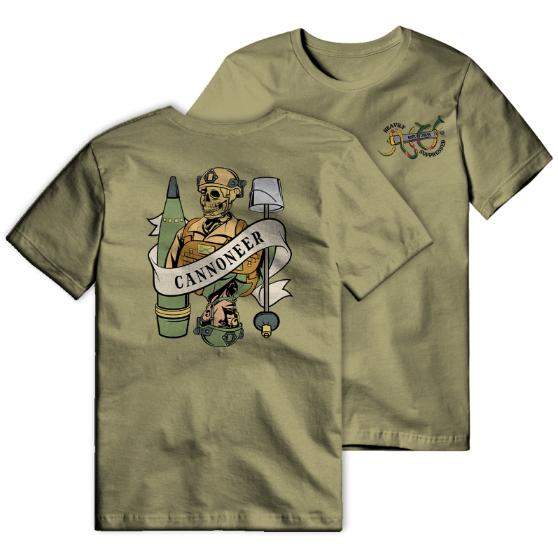 Cannoneer Death Card Tee