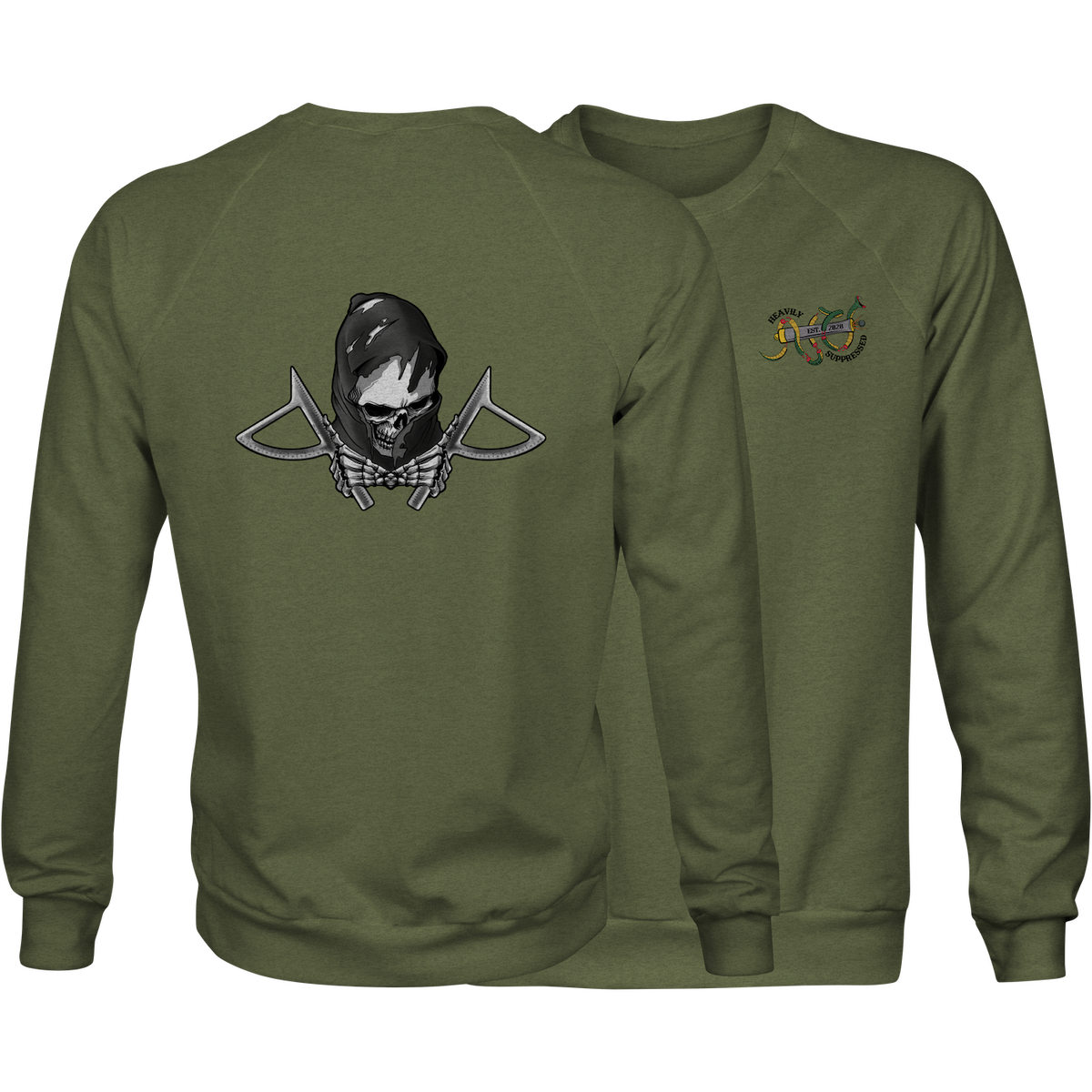 FDC Ninja Sweatshirt - fire direction artillery sweatshirt