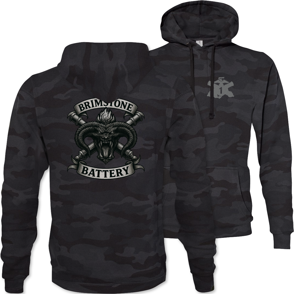 Brimstone Battery 1/10 Camouflage Hoodie