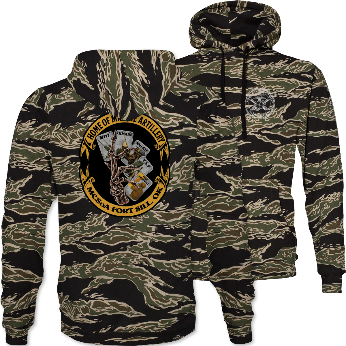 School of Artillery Camouflage Hoodie