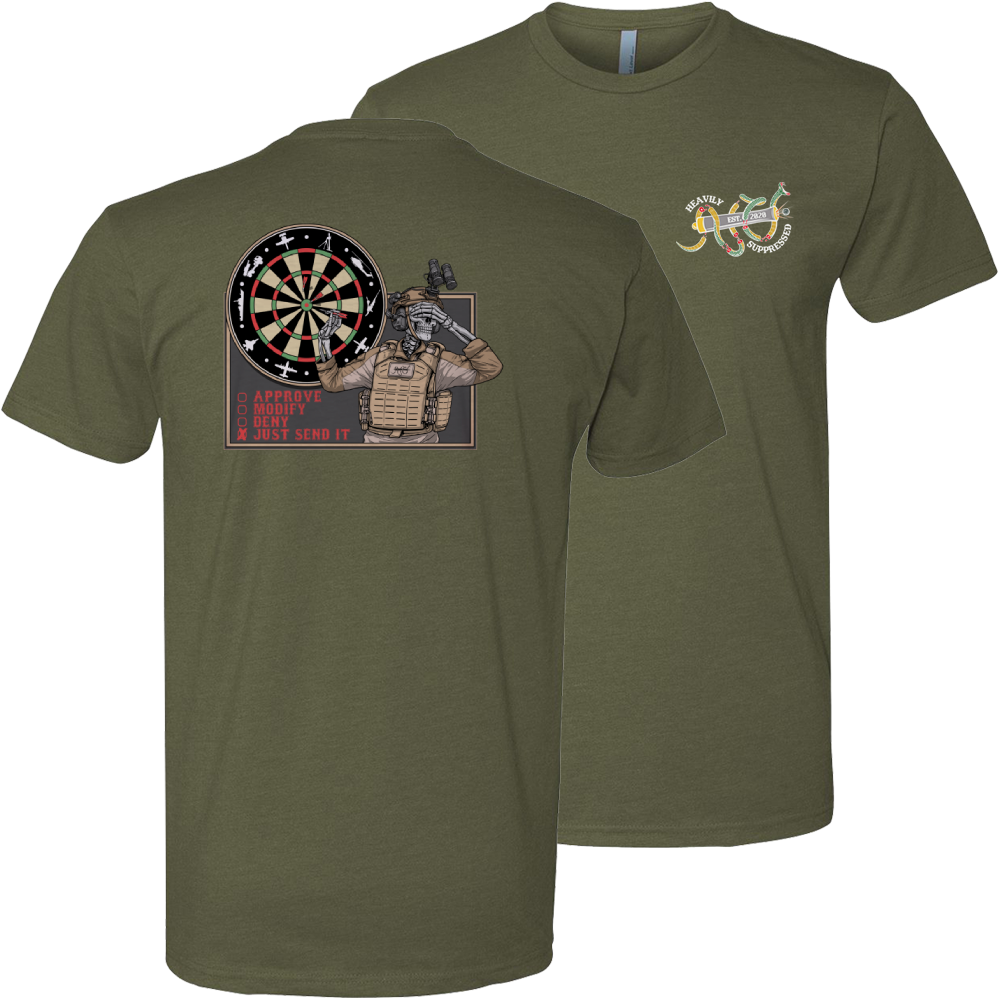Just Send It Tee - fire mission artillery t-shirt