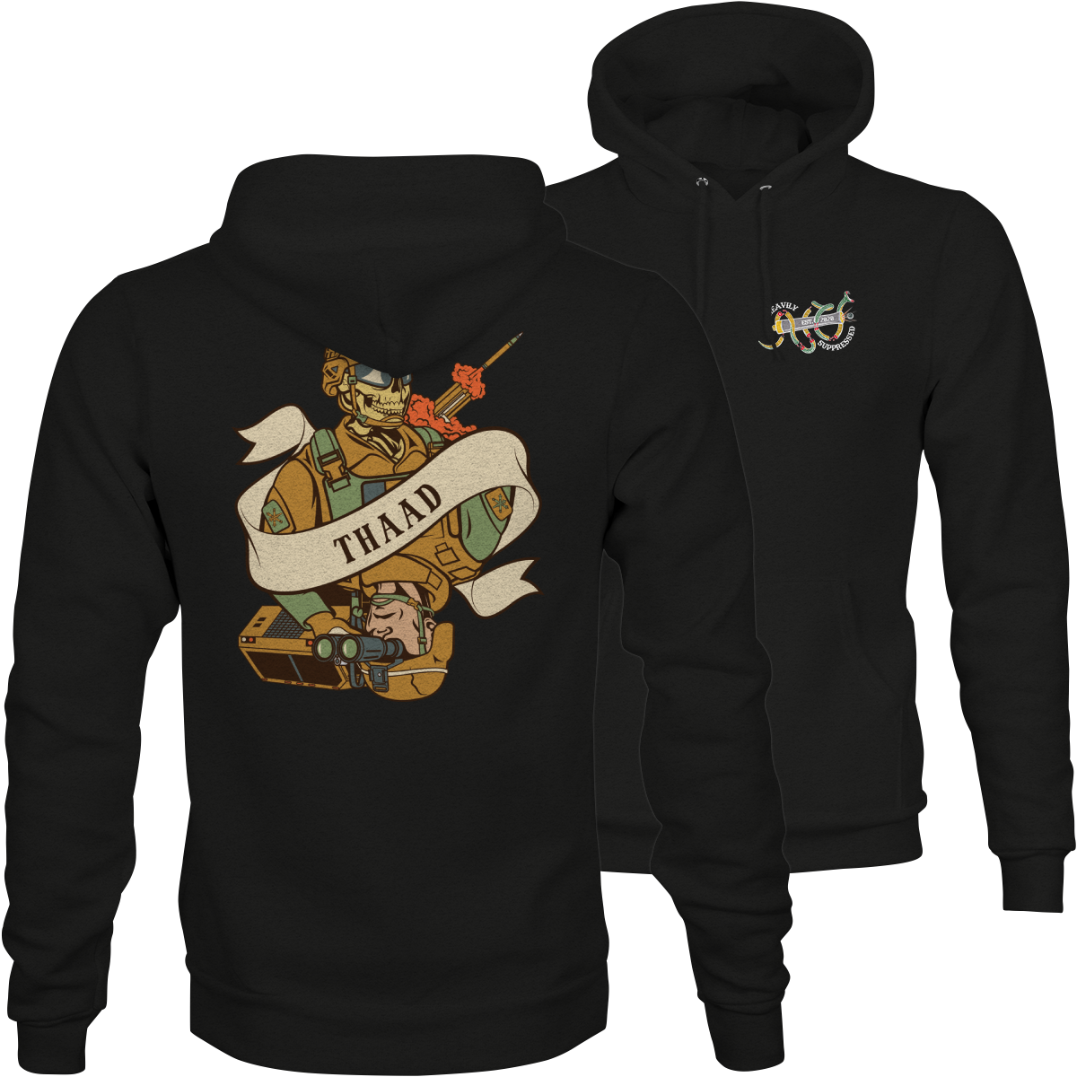 THAAD Death Card Hoodie