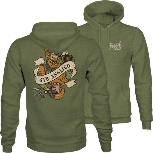 6th ANGLICO Death Card Hoodie