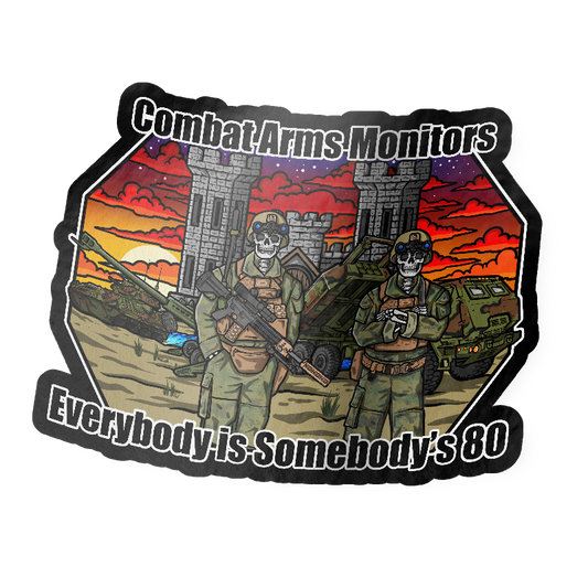 Combined Arms Monitors Sticker