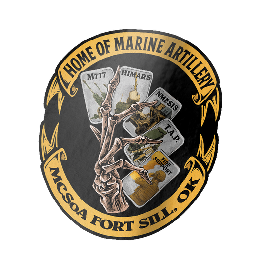 School of Artillery Sticker