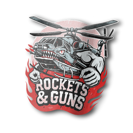 Rockets & Guns Sticker