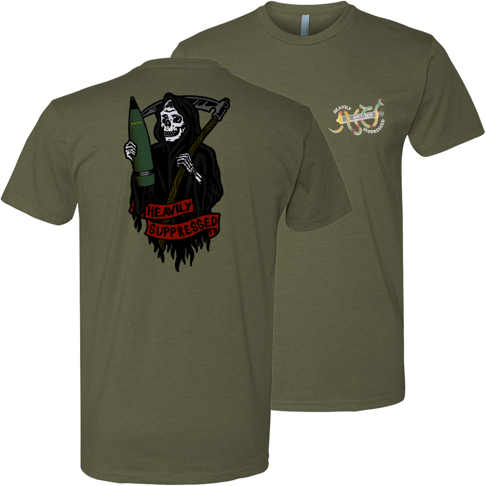 Artillery Reaper Traditional Tattoo Tee