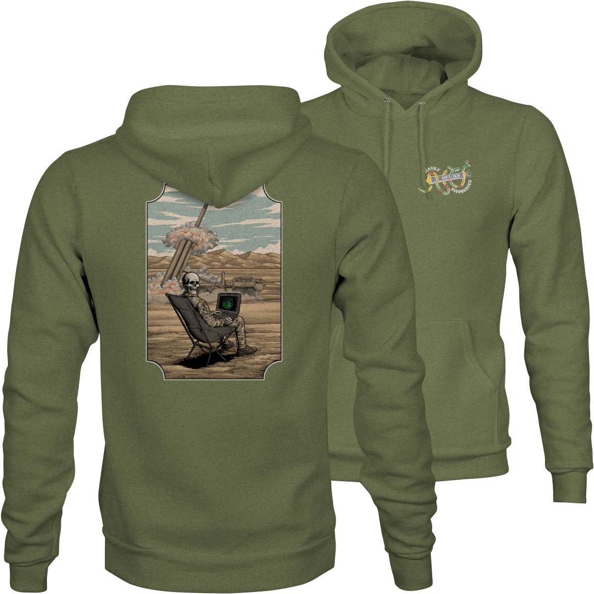 THAAD Lawn Chair Hoodie