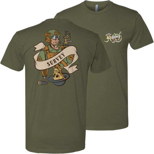 Survey Death Card Tee