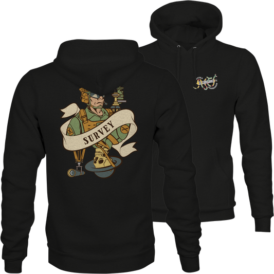 Survey Death Card Hoodie