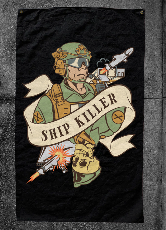 NMESIS Ship Killer Death Card Flag